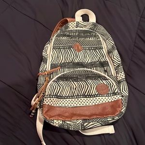 printed backpack